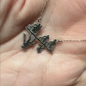 Sterling Silver Stranger Things Pendant Necklace